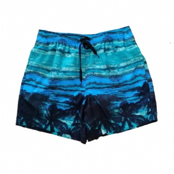 boys' beach shorts with AOP style No.: JB01107